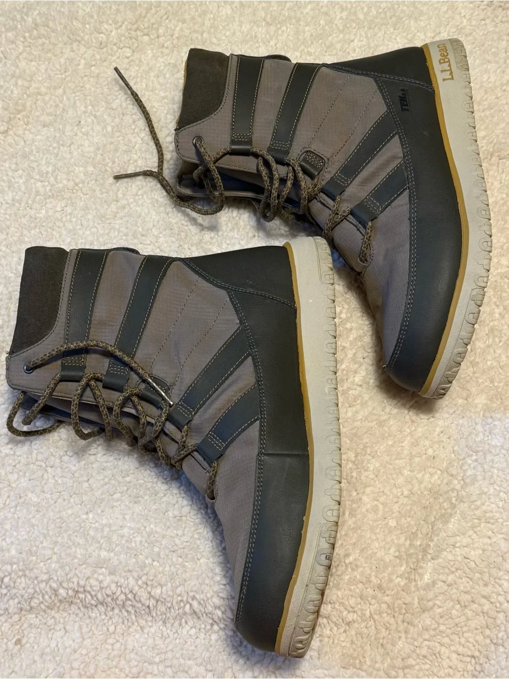 L.L. Bean Ultralight Insulated Winter Snow Outdoor Boots Men’s Size 10